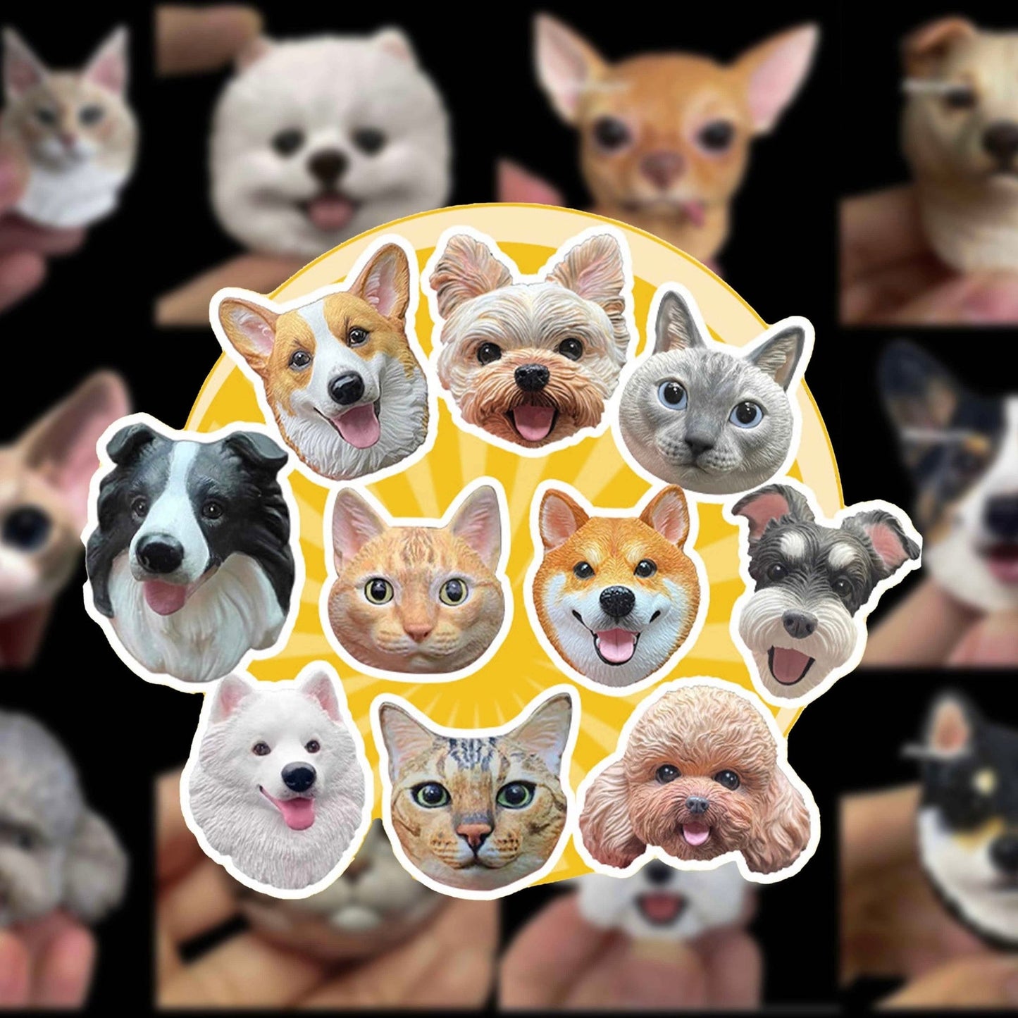 Magnetic Custom Pet Figurine ™